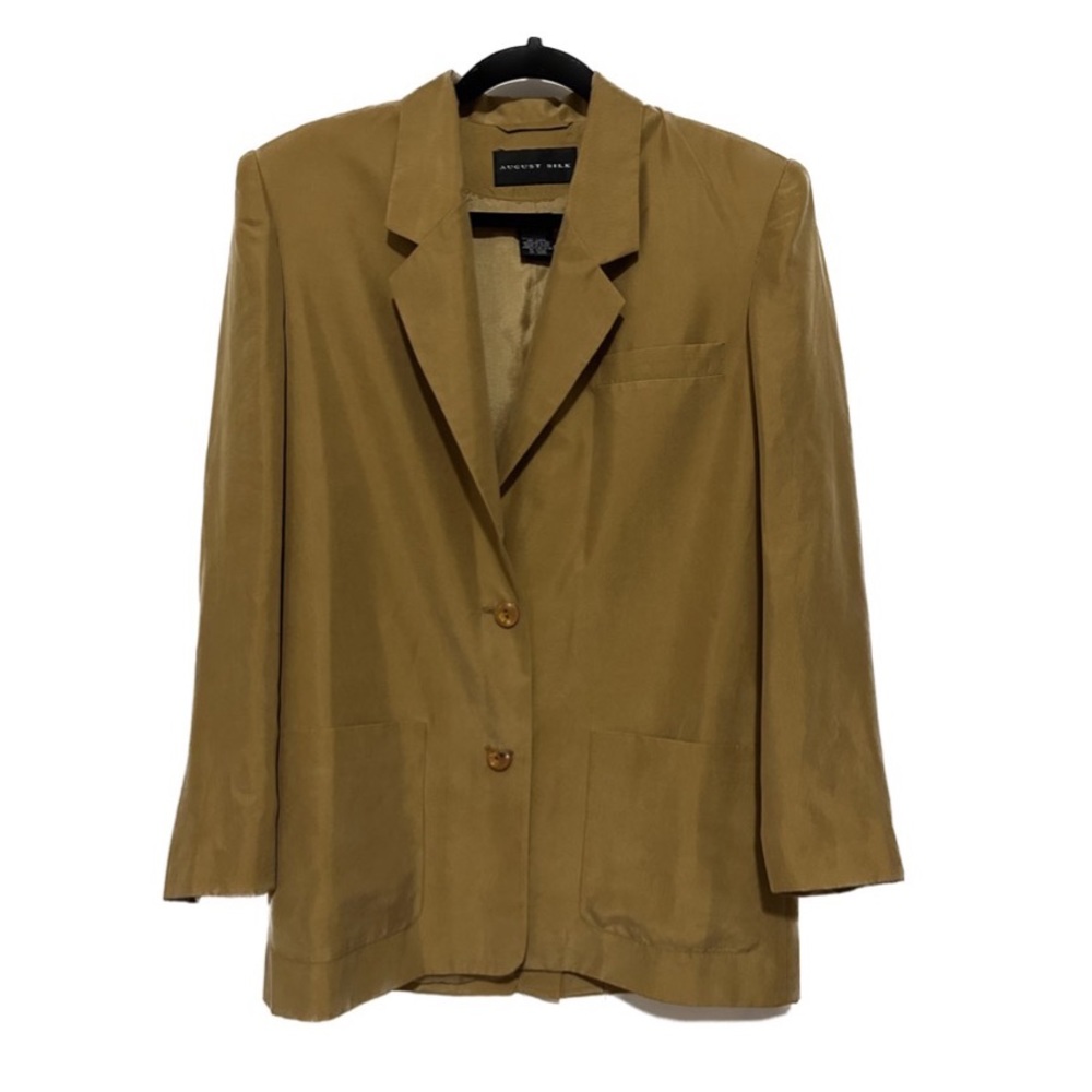 100% Silk Blazer